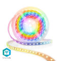 Miniatyrbild 1 av 11: Nedis SmartLife LED-Remsa | Wi-Fi | Flerfärgad | SMD | 5.00 m | IP65 | 2700 K | 960 lm | Android™ / IOS