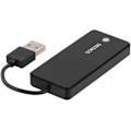 Pikkukuva 3 / 4: DELTACO USB 2.0 -hubi, 4x Type A naaras, musta