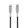 Pikkukuva 1 / 3: Forever Core - USB-C/Lightning (3A) MFI musta, 1,5m