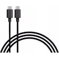 Miniatyrbild 1 av 2: NORDIQZENZ USB-C 100W (20V 5A) High Power PD 3.0, USB-C till USB-C, 1m, Svart