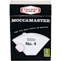 Miniatyrbillede 2 af 2: Moccamaster suodatinpaperi 1x4, 100 kpl