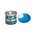 Miniatyrbillede 2 af 2: Revell Enamel 14 ml. light blue gloss Blå