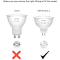 Pikkukuva 6 / 9: Philips Hue White Color Ambiance GU5.3 MR16 12V 400lm 1-pack