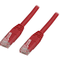 Miniatyrbillede 2 af 4: DELTACO U/UTP Cat6 patchkabel, LSZH (Low smoke zero halogen), 10m, rø