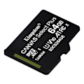 Miniatyrbillede 1 af 2: kingston 64GB micSDXC Canvas Select Plus 100R A1 C10 1-pak w/o