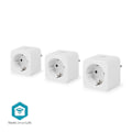 Miniatyrbillede 2 af 11: Nedis SmartLife Smart Plug | Wi-Fi | Effektmåler | 3680 W | Type F (CEE 7/7) | 0 - 55 °C | Androidâ„¢ / IOS | Hvid | 3 stk