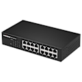 Miniatyrbillede 3 af 6: Edimax 16-Port Gigabit Switch Sort