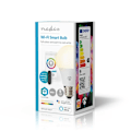 Miniatyrbillede 10 af 11: Nedis SmartLife Fuld Farve Pære | Wi-Fi | E27 | 806 lm | 9 W | RGB / Varm til kølig hvid | 2700 - 6500 K | Android™ / IOS | Pære | 1 stk