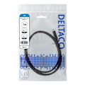 Pikkukuva 3 / 3: DELTACO USB 2.0 -kaapeli, Type C - Type C, 1m, musta