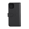 Miniatyrbillede 2 af 6: DELTACO Wallet case, 2-in-1, iPhone 15 Plus, magnetic cover, black Svart