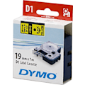 Miniatyrbillede 1 af 2: DYMO D1, markeringstape, 19 mm, sort tekst på gul tape, 7 m