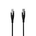 Miniatyrbillede 2 af 4: GEAR Ladekabel PRO USB-C til Lightning C94 1.5m Sort Kevlarkabel m/Metalkobling