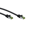 Miniatyrbillede 2 af 9: Goobay GHMT-certificeret CAT 8.1 netværkskabel, S/FTP (PiMF), sort kobberleder, LSZH halogenfri kabelkappe, 3 m