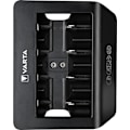Miniatyrbillede 4 af 8: Varta LCD Universal Charger+ (type 57688) oplader 1x 9 V-batteri eller op til 4x AA-batterier, AAA-batterier, C- eller D-batterier (NiMH) samtidigt