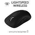 Miniatyrbillede 5 af 6: Logitech PRO X SUPERLIGHT Trådløs Gamingmus, Sort
