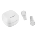 Miniatyrbillede 3 af 5: Streetz T200 True Wireless in-ear, dual earbuds, charge case, white Vit