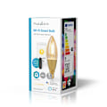 Miniatyrbillede 5 af 11: Nedis SmartLife LED Glødepære | Wi-Fi | E14 | 470 lm | 4.9 W | Varm Hvid | 1800 - 3000 K | Glas | Android™ / IOS | Stearinlys | 1 stk