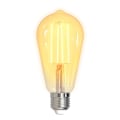 Pikkukuva 1 / 5: DELTACO SMART HOME LED-älylamppu, hehkulankajäljitelmä, E27, valkoinen
