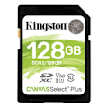 Pikkukuva 1 / 3: Kingston 128GB SDXC Canvas Select Plus 100R C10 UHS-I U3 V30