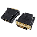 Miniatyrbillede 2 af 2: NORDIQZENZ Adapter DVI-D han til HDMI hun