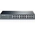 Miniatyrbillede 2 af 2: TP-LINK, netværksswitch, 24-ports 10/100/1000Mbps, RJ45, sort