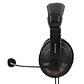 Miniatyrbillede 3 af 5: DELTACO headset, lukket, volumenkontrol på kablet, 2x3,5mm, 2m kabel,
