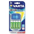 Miniatyrbillede 5 af 6: Varta NiMH batterioplader AA / AAA | 1.2 V DC | 4x AA/HR6 2600 mAh | Opladning | Euro / Type-C (CEE 7/16) | Energi fra batteritype: AA
