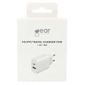 Pikkukuva 4 / 4: Gear Charger 220V 1xUSB-C + 1xUSB-A PD/PPS 25W  + 18W QC White