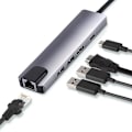 Pikkukuva 3 / 3: USB-C Hub 5 porttia, harmaa