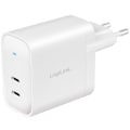 Miniatyrbillede 2 af 7: LogiLink USB-laddare 2 x USB-C PD 40W G