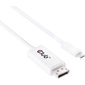 Pikkukuva 2 / 3: Club 3D USB 3.1 Type C -kaapeli DisplayPortiin 1.2m