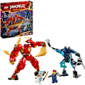 Miniatyrbild 3 av 11: LEGO Ninjago 71808  - Kai's Elemental Fire Mech