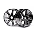 Pikkukuva 2 / 5: Hb Edge Wheel (Black Chrome/2Pcs)