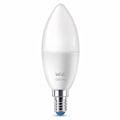 Miniatyrbillede 4 af 9: WiZ WiFi Smart LED E14 Kron 40W Färg + Varm-kallvit 470 lm 3 pack