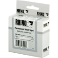 Pikkukuva 1 / 2: DYMO RhinoPRO merkkausteippi,vinyyli,12mm,valkoinen/musta teksti, 5.5m