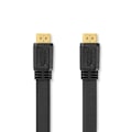 Pikkukuva 2 / 4: Nedis High Speed ​​HDMI ™ Kaapeli Ethernet | HDMI™ liitin | HDMI™ liitin | 4K@30Hz | 10.2 Gbps | 10.0 m | Litteä | PVC | Musta | Label