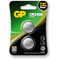 Miniatyrbillede 2 af 3: GP Knapcelle Lithium CR2450, 2-pak