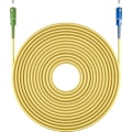 Pikkukuva 6 / 7: Goobay Fiberoptisk kabel (FTTH), Singlemode (OS2) Yellow, gul (Simplex), 0,5 m plugg SC-APC (8°) > SC plugg (UPC), halogenfri kabelhölje (LSZH)