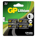 Miniatyrbillede 2 af 2: GP CR123A Lithiumbatteri 4-pack