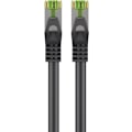 Miniatyrbillede 4 af 9: Goobay GHMT-certificeret CAT 8.1 netværkskabel, S/FTP (PiMF), sort kobberleder, LSZH halogenfri kabelkappe, 3 m