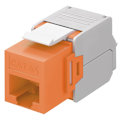 Miniatyrbild 2 av 5: Goobay Keystone-modul RJ45 CAT 6A, UTP 16,5 mm bred, krokodiltyp, klämlist för verktygslös IDC-montering