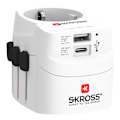 Pikkukuva 2 / 3: SKROSS PRO Light USB (AC), 3-pole travel adapter, 1x USB-A, 1x USB-C