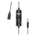 Miniatyrbillede 3 af 3: BOYA BY-M1 omnidirektionel lavaliermikrofon Smartph/DSLR/Camcor