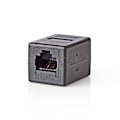 Miniatyrbillede 2 af 8: Nedis Netværkskobling | CAT5e / CAT6 | Uskærmet | RJ45 Hun | RJ45 Hun | Lige | ABS | Box