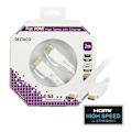 Miniatyrbillede 9 af 11: DELTACO fladt HDMI kabel, HDMI High Speed with Ethernet, HDMI Type A h