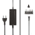 Miniatyrbild 2 av 7: Nedis Universal nätadapter | 36 W | 5 - 15 V DC | 3.60 m | 2.4 A - 3.0 A A | 6 plug(s) | Svart