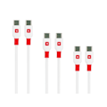 Miniatyrbillede 1 af 3: SKROSS USB-C til USB-C kabler Multipack