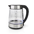 Miniatyrbillede 1 af 11: Nedis Elkedel | 1.7 l | Glas | Gennemsigtig | 60,70,80,90,100 °C | Temperaturindikator | Drejelig 360 grader | Skjult varmeelement | Strix®-controller