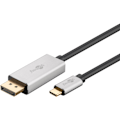 Miniatyrbild 4 av 6: Goobay USB-C™ till DisplayPort™-adapterkabel, 2 m USB-C™-kontakt > DisplayPort™-kontakt