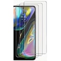 Miniatyrbillede 1 af 2: 3-pak Hærdet glas skærmbeskyttelse 2,5D til Motorola Moto G13/G23/G53 Transparent